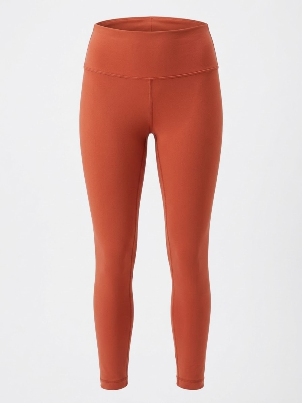 Lululemon High-Rise Rust Orange Active Leggings Size Medium - Picture 2 of 10